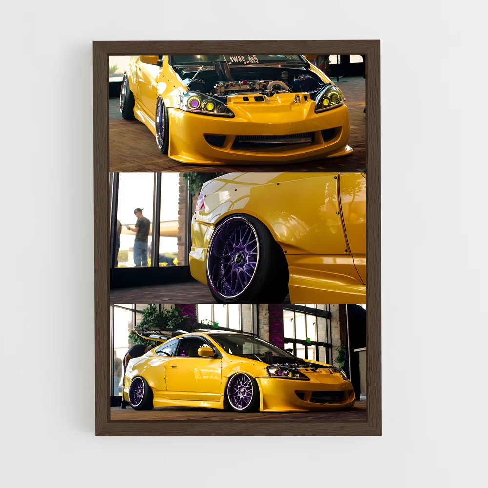 Poster Yellow Fury – affiche Acura (vue 5)